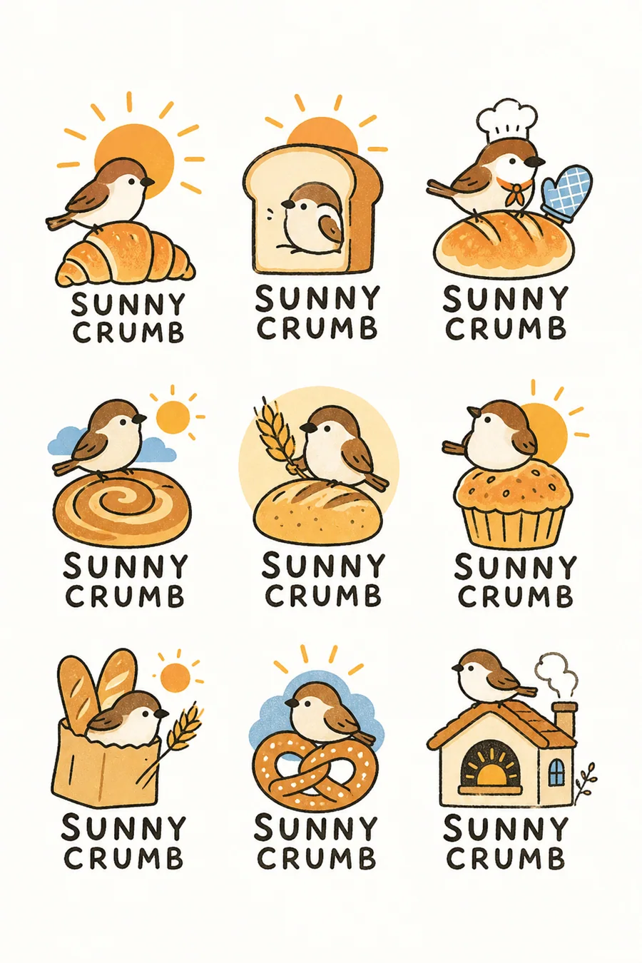 Cute Food Mascot Exploration